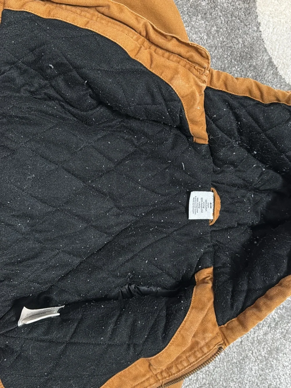 Carhartt Brown Hooded Baby Jacket